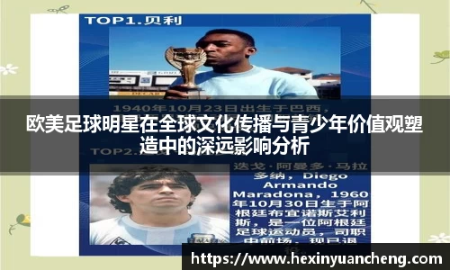 欧美足球明星在全球文化传播与青少年价值观塑造中的深远影响分析